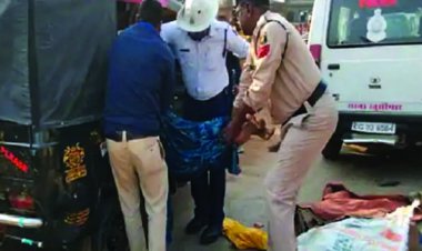 डंपर की ठोकर से मां-बेटे की मौत