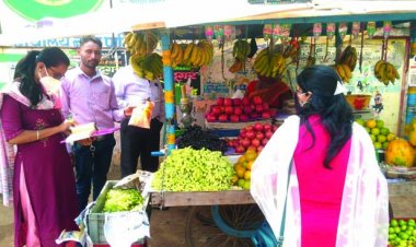 भिलाई-3 चरोदा पालिका ने व्यापारियों पर लगाया जुर्माना