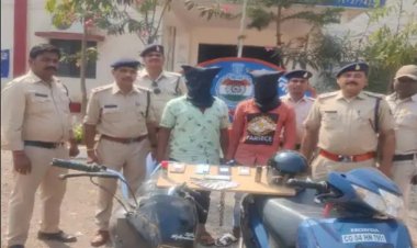 आंखों में मिर्ची स्प्रे डालकर लोगों को लूटने वाले दो गिरफ्तार