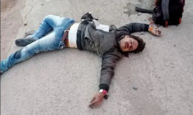 सड़क हादसे में युवक की मौत