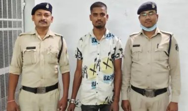 लूट का आरोपी पुलिस गिरफ्त में