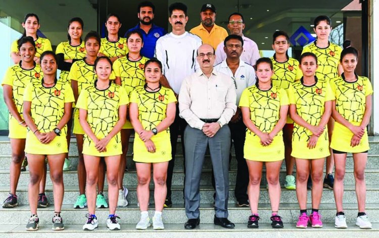 भिलाई के हॉकी खिलाड़ी महिला राष्ट्रीय हॉकी चैम्पियनशिप में एसपीएसबी का  करेंगे प्रतिनिधित्व