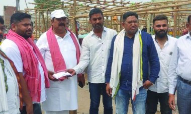 सब्जी विके्रता संघ ने दिया 81 हजार