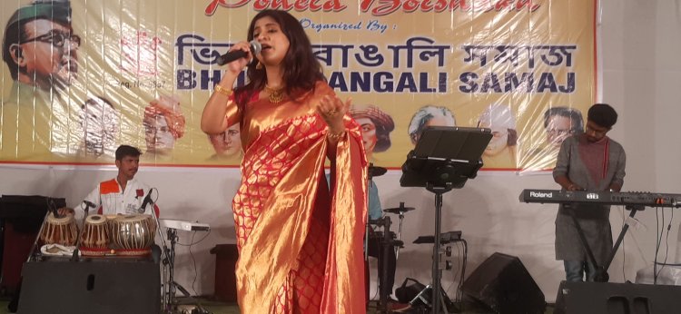 मेखला की प्रस्तुति ने बांधा समां