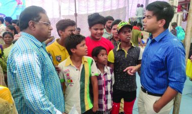 बच्चों की शिकायत पर खेल मैदान से हटवाया अतिक्रमण