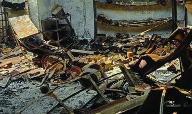 पुरानी रंजिश के चलते लगाई दुकान में आग