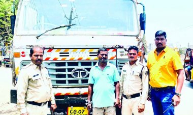 चोरी गये ट्रक 5 घंटे के भीतर माल सहित बरामद