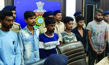 नकबजनी के 5 मामलों का खुलासा, 6 गिरफ्तार