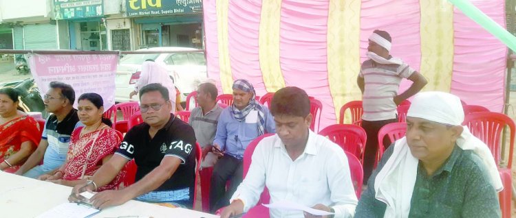 सुपेला शराब भट्ठी अन्यत्र हटाने व्यापारी व जनता हुए एकजुट