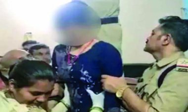 हेड कांस्टेबल सहित परिवार के लोगों पर अपराध दर्ज