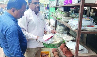 रिसाली निगम ने की ताबड़तोड़ कार्रवाई, व्यापारियों में हड़कंप