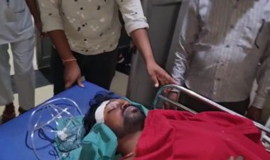 102 महतारी एक्सप्रेस के वाहन चालक को कांग्रेसी नेता ने मारपीट कर किया घायल