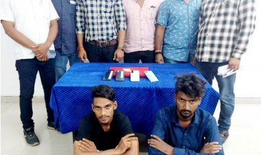भिलाई में दो मोबाइल चोर पकड़ा गया