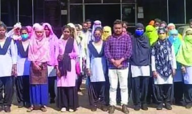 मेकाज के 200 सुरक्षाकर्मी हड़ताल पर:समय पर सैलरी नहीं मिलने का विरोध