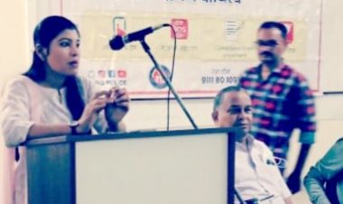 रक्षा टीम ने छात्राओं की दिए सुरक्षा के टिप्स