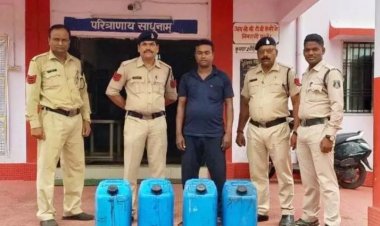 अवैध डीजल का कारोबार करने वाले बनर्जी दादा गिरफ्तार