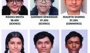 Students of DPS Bhilai AISSCE 2022