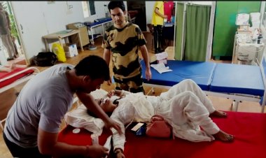 नारायणपुर से दुर्ग आ रही यात्री बस हुई दुर्घटनाग्रस्त, भिलाई की दो महिलाएं हुई घायल