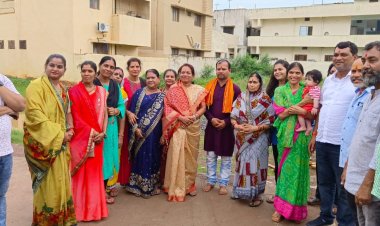 महापौर ने 35 लाख का किया भूमिपूजन