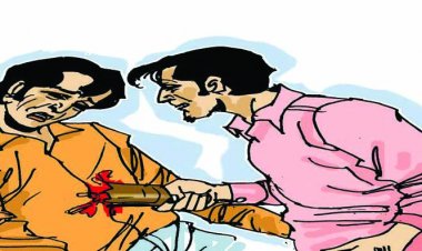 रुपए नहीं दिए तो बड़े ने छोटे भाई को मारा चाकू