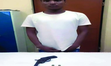 सोशल मीडिया में कट्टे के साथ दिखाया लाईव विडियो, गिरफ्तार