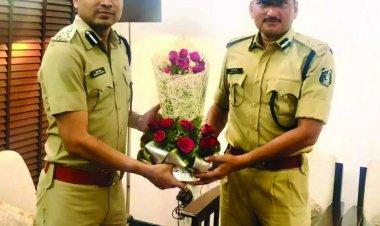 रायपुर रेंज के नए आईजी बीएन मीणा ने संभाला पदभार