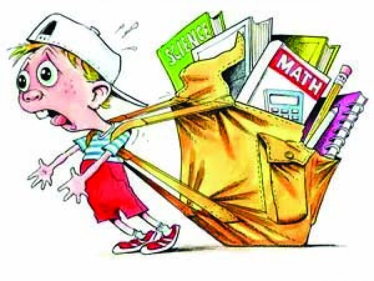 बस्ते के बोझ से स्कूली बच्चे हो रहे पीठ दर्द के शिकार