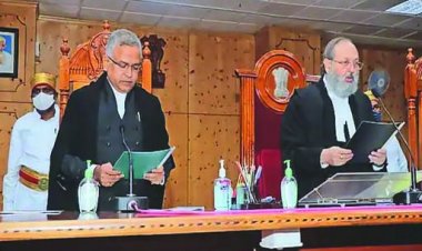 हाईकोर्ट में दो नए जजों ने ली शपथ; वर्तमान में 14 जज  हैं कार्यरत
