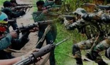 नक्सलियों के मांद में घुसकर जवानों ने किया नक्सली कैंप को ध्यस्त