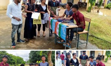 NSUI ने विद्यार्थियों को भर्ती प्रक्रिया से कराया अवगत