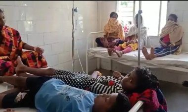 एकलव्य विद्यालय के 57 बच्चे हुए बीमार