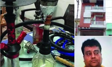 होटल में रेड, हुक्का बार चलाता मिला संचालक