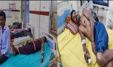 खेत में काम करने वाले 10 लोगों पर गिरी बिजली