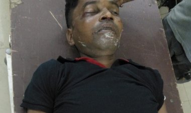 कार की टक्कर से हेड कांस्टेबल की मौत, दूसरा जवान गंभीर