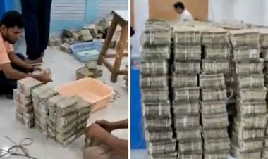 दुल्हन हम ले जाएंगे' लिखी गाड़ी से पहुंचे IT अफसर, 390 करोड़ की संपत्ति जब्त की