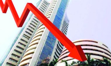 हफ्ते के अंतिम कारोबारी दिन बाजार टूटा, सेंसेक्स 165 अंक तो निफ्टी 42 अंक नीचे