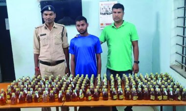 लाखों के अवैध शराब के साथ तस्कर  गिरफ्तार