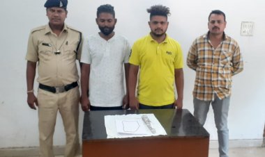 लूट के दो आरोपियों को थाना छावनी पुलिस ने किया गिरफ्तार