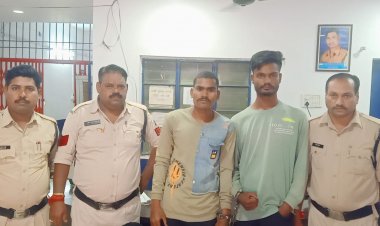 लुटेरों ने एयर गन से की फायरिंग,चाकू से गले में किया वार, अब पुलिस गिरफ्त में दो आरोपी