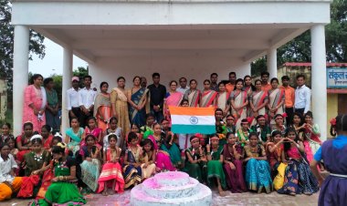 शासकीय स्कूल के विद्यार्थियों ने निकाली प्रभातफेरी