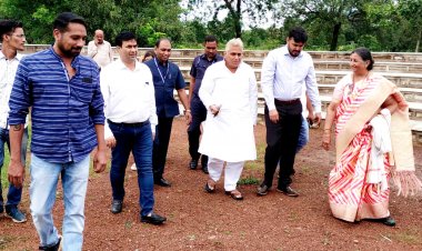 शहर के बीच 250 एकड़ का नगर वन लोकार्पण के लिए तैयार:वोरा