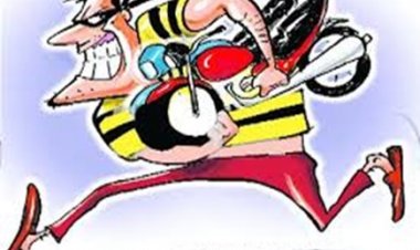 बीएसपी बाइक स्टैंड से ठेका श्रमिक की मोटरसाइकिल चोरी