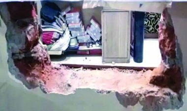 मणप्पूरम गोल्ड फाइनेंस ऑफिस में चोरों ने बोला धावा, लेकिन लॉकर काटने में रहा असफल