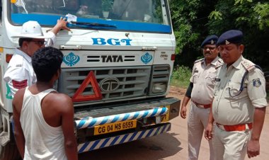 दुर्ग पुलिस ने तीसरे दिन भी की 376 वाहनों पर ताबड़तोड़ कार्रवाई,
