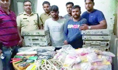 मोबाइल कंपनी का पूर्व कर्मचारी गिरफ्तार