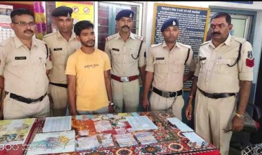 ज्वेलरी शॉप में चोरी करने वाला आरोपी गिरफ्तार