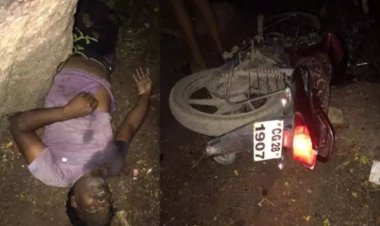 कार और बाइक की भिड़ंत में एक की मौत एक गंभीर