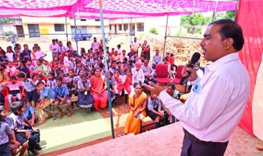 निबंध व रंगोली स्पर्धा में दिखा देशभक्ति का जज्बा