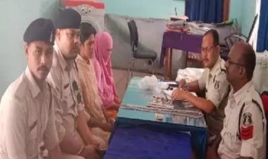 चोरी के आरोप में आंगनवाड़ी कार्यकर्ता गिरफ्तार