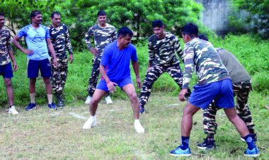 SSB  रिसाली में मनाया गया नेशनल स्पोर्ट्स डे